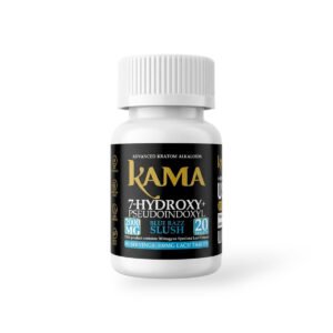 Kama 7-Hydroxy + Pseudoindoxyl Chewable Tablets Blue Razz Slush 100mg