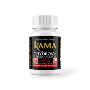 Kama 7-Hydroxy + Pseudoindoxyl Chewable Tablets Strawberry Slush 100mg