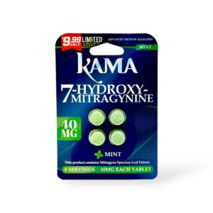 Kama 7-OH Limited Edition Chewable Tablets Mint 10mg Per Tablet